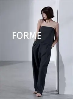 2026年最新】FORME カラー：ブラック系 レディース ワイドパンツ