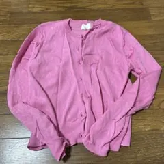 H&M ピンク カーディガン Mサイズ