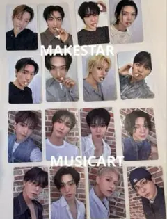 ATEEZ MAKESTAR MUSICART 対面ヨントントレカ 16枚セット