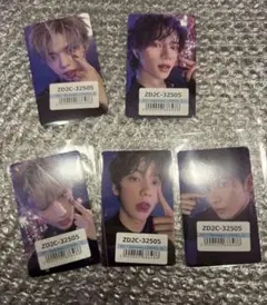 TXT　トレカ　ラキドロ　ユニバ　5枚　コンプラキドロ