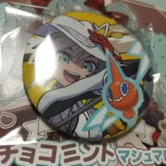 ポケミク　缶バッジ A ポケモン 初音ミク でんき ロトム