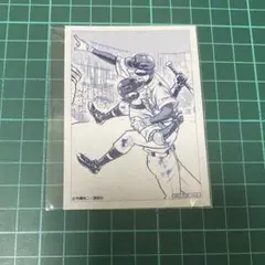 ダイヤのA キャラログ 原作 ノベルティ ミニフォトカード 御幸 倉持