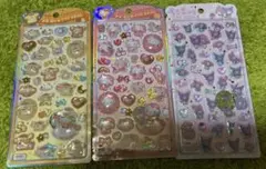 うるちゅるPOPシール　サンリオ　ハローキティ　ポムポムプリン　クロミ　マイメロ