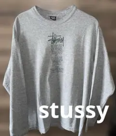 stussy bones crew skull スカル 総柄 Tシャツ - メルカリ