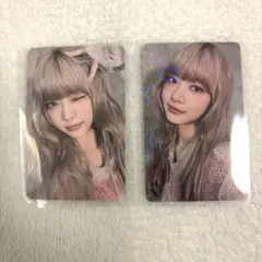 LE SSERAFIM ウンチェ　easy特典ビジュアルカード