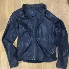 GAP ブラックレザージャケットのサムネイル