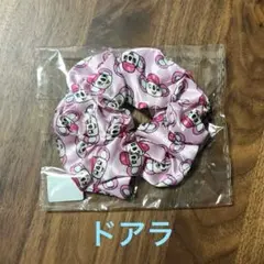 ドアラ 中日ドラゴンズ シュシュ ガチャ 総柄 ピンク