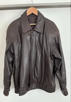Patricia A-2 レザージャケット 羊革 スペイン製 カシミヤ混 L - メルカリ