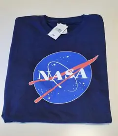 3/24大幅お値下げしました☆NASA 半袖 Tシャツ タグ付き 紺色