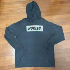 Hurley 黒パーカー薄手　Mサイズ