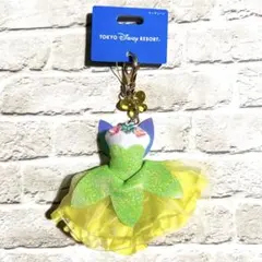 東京ディズニーリゾート ティンカーベル ドレス ストラップ キーホルダー