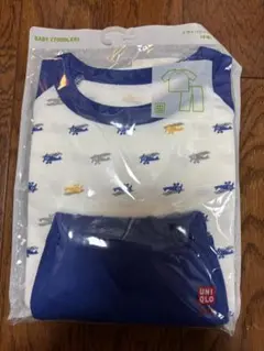 UNIQLO 飛行機柄 パジャマセット 90