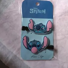Disney スティッチ ヘアクリップ 2個セット