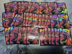 遊戯王　超銀河眼の光子龍　スリーブ　45枚　使用済み