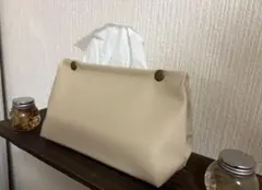 合皮レザー箱無しティッシュカバー