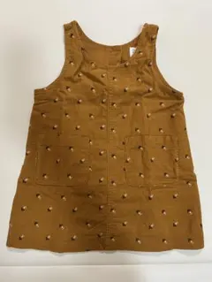baby GAP 花柄コーデュロイワンピース 12-18ヶ月