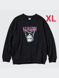 ユニクロ トレーナー サンリオ クロミ LL 黒