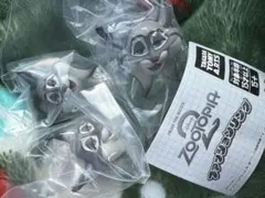 ズートピア2 ファッションリング パウバード　3個セット　ガチャ