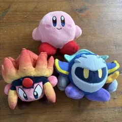 カービィ　炎のカービィ　メタナイト ぬいぐるみ　まとめ売り