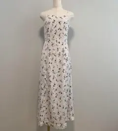 SNIDEL花柄フレアスカートホワイトキャミワンピース 2025福袋 新品未使用