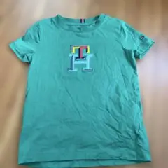 TOMMY HILFIGER グリーン Tシャツ 110
