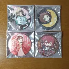 浦島坂田船 春ツアー 缶バッジ 4個