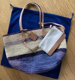 RT-60128様専用　ポロラルフローレン　編込み かごバッグ ショップ外袋付き