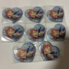 あんスタ 月永レオ 缶バッジ ハート缶バッジ 8点