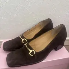 GUCCI グッチ パンプス スクエアトゥ 36 1/2 C