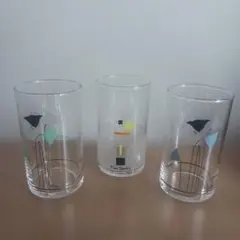 グラス3個