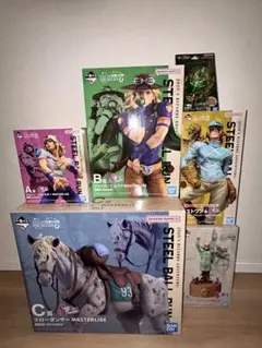 ジョジョ 一番くじ STEEL フィギュア フルコンプ 全6種 コンプリート