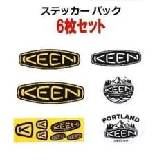KEEN キーン ステッカー パック 6枚セット　1029335　アウトドア