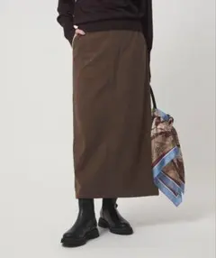 green label relaxing オルマイ コール ジャージー スカート