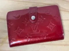 C0107-01　ルイヴィトン　二つ折り財布　＊シリアルあり