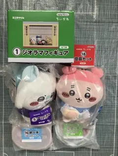 ちいかわ エニマイくじ ジオラマフィギュア ぬいぐるみ モモンガ