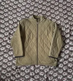 【レア】OLD STUSSY キルティングジャケット　オリーブ　90s 00s