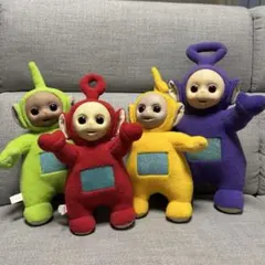 テレタビーズ ぬいぐるみ 4体セット - メルカリ