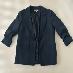 H&M ダークブルー テーラードジャケット EU 38