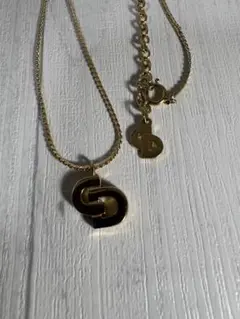 希少 Dior ディオール ゴールド CD ロゴ ヴィンテージ ネックレス