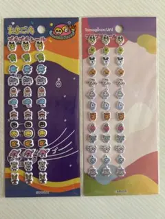 たまごっち　プチプチシール　2枚セット　おすそわけ