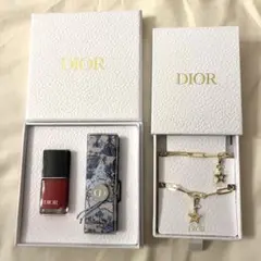 DIOR リップスティックとマニキュアとキーホルダーセット
