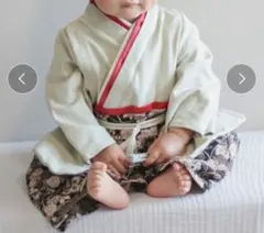 スウィートマミー 袴 ロンパース 50-70サイズ　男の子