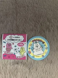 スシロー　んぽちゃむ　ステッカー