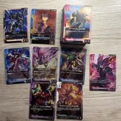ジ・O LR メッサーラ パプテマス・シロッコ 4枚ずつ ガンダムカード