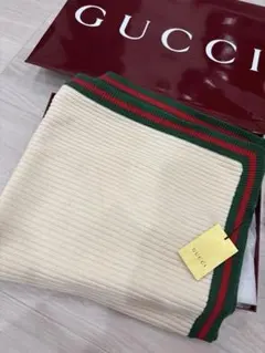 GUCCI ブランケット 〔ベビー〕GGパターン ウール イタリア製 グッチ