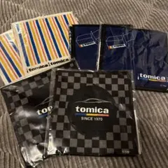 トミカ一番くじ ハンドタオル ３種 6点セット