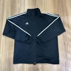 adidas 黒 ジャージジャケット