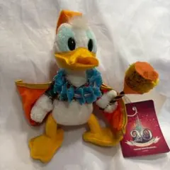 ディズニー/20周年/ドナルド/ぬいぐるみバッジ/ぬいば/パレード/レトロ