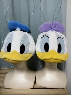 レア！ディズニーランド⭐︎ドナルドダックキャップ帽子未使用タグ付　ファンキャップ レア】 東京ディズニーランド ドナルドダック ファンキャップ