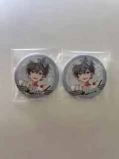 からぴち　ヒロ　ダイナー缶バッジ　2個セット